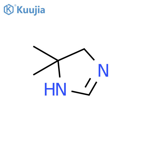 5,5-dimethyl-4,5-dihydro-1H-imidazole structure