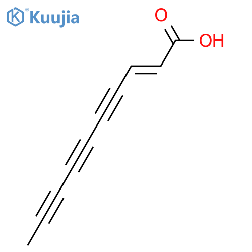 2-Decene-4,6,8-triynoic acid, (Z)- structure