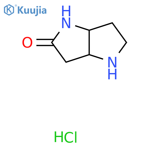 Hexahydro-pyrrolo[3,2-b]pyrrol-2-one hydrochloride structure