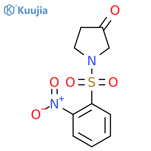 1-(2-Nitro-benzenesulfonyl)-pyrrolidin-3-one structure