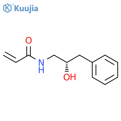N-[(2S)-2-Hydroxy-3-phenylpropyl]-2-propenamide structure