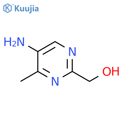 (5-Amino-4-methylpyrimidin-2-yl)methanol structure