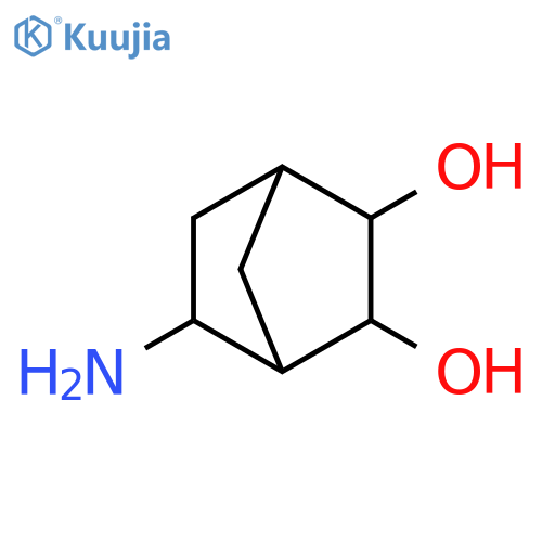 Bicyclo[2.2.1]heptane-2,3-diol, 5-amino- structure