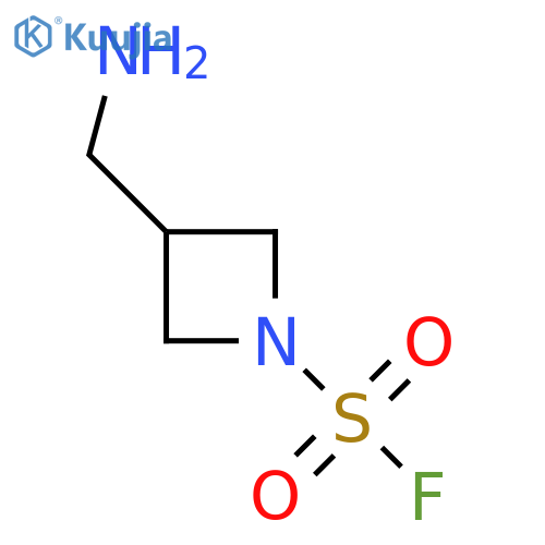 3-(Aminomethyl)azetidine-1-sulfonyl fluoride structure
