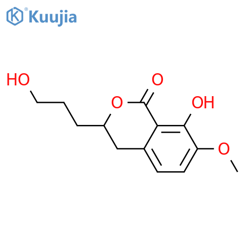 3,4-Dihydro-8-hydroxy-3-(3-hydroxypropyl)-1H-2-benzopyran-1-one; (R)-form, 7-Methoxy structure