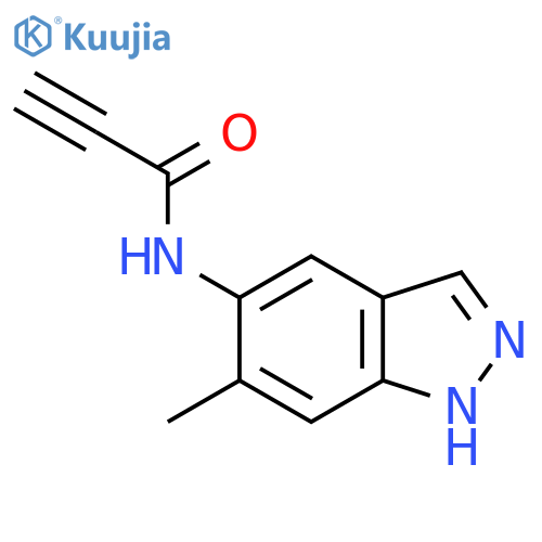 N-(6-Methyl-1H-indazol-5-yl)prop-2-ynamide structure