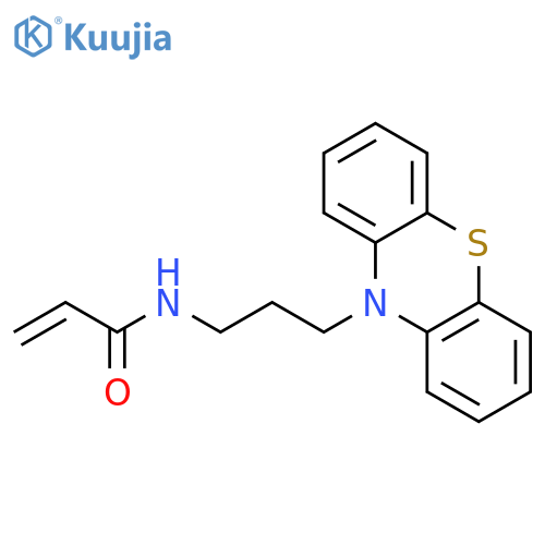 N-[3-(10H-Phenothiazin-10-yl)propyl]-2-propenamide structure