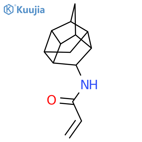 N-{pentacyclo5.4.0.0^{2,6}.0^{3,10}.0^{5,9}undecan-8-yl}prop-2-enamide structure
