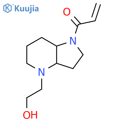 1-[Octahydro-4-(2-hydroxyethyl)-1H-pyrrolo[3,2-b]pyridin-1-yl]-2-propen-1-one structure