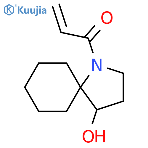 1-{4-hydroxy-1-azaspiro4.5decan-1-yl}prop-2-en-1-one structure