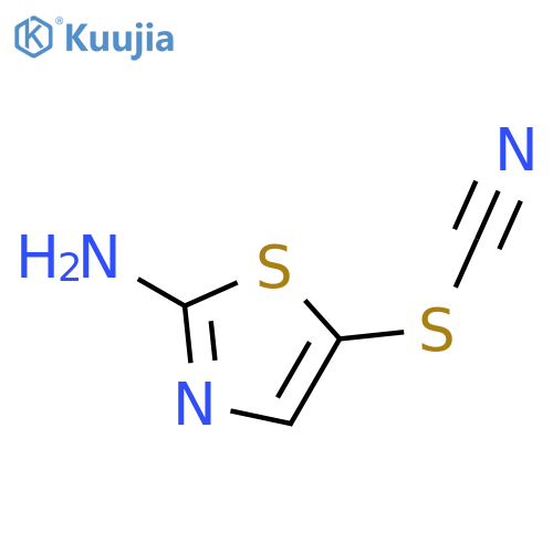 5-Thiocyanatothiazol-2-amine structure