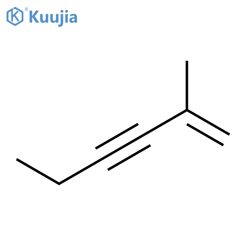 2-Methyl-1-hexen-3-yne structure
