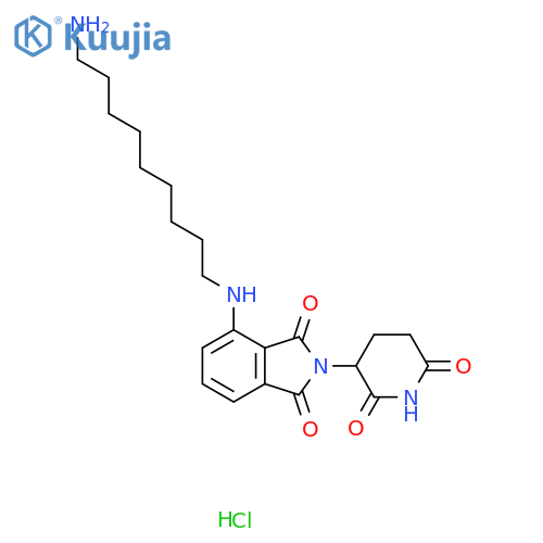 Thalidomide-NH-C9-NH2 (hydrochloride) structure