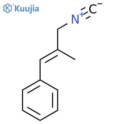 (3-isocyano-2-methylprop-1-en-1-yl)benzene structure