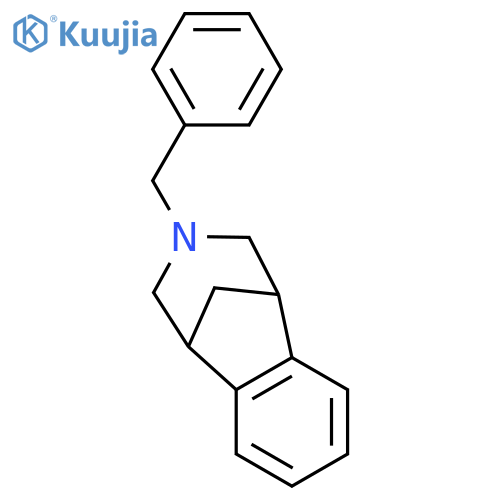 2,3,4,5-Tetrahydro-3-(phenylmethyl)-1,5-methano-1H-3-benzazepine structure
