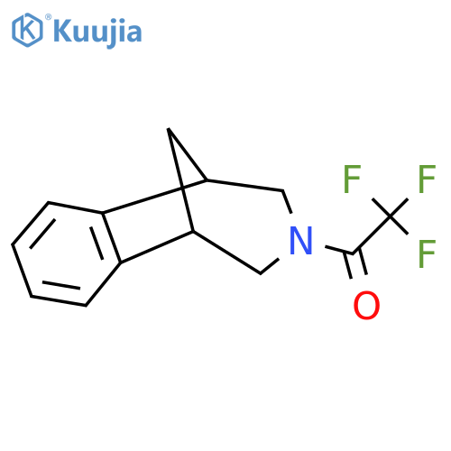 2,3,4,5-Tetrahydro-3-(trifluoroacetyl)-1,5-methano-1H-3-benzazepine structure