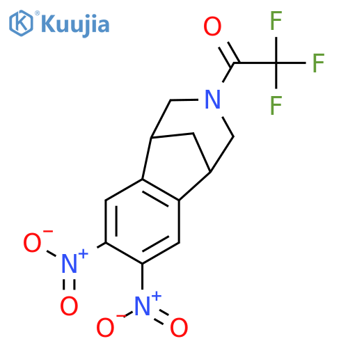 2,3,4,5-Tetrahydro-7,8-dinitro-3-(trifluoroacetyl)-1,5-methano-1H-3-benzazepine structure