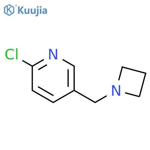 5-(azetidin-1-yl)methyl-2-chloropyridine structure