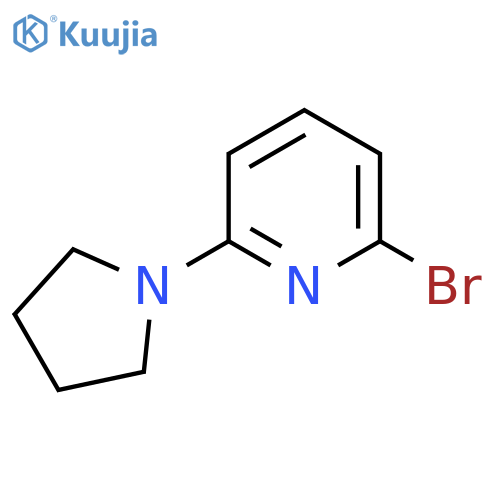 2-Bromo-6-(pyrrolidin-1-yl)pyridine structure