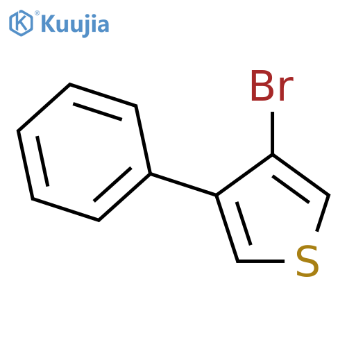 Thiophene,3-bromo-4-phenyl- structure