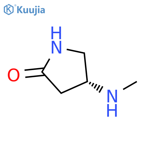 (4R)-4-(methylamino)pyrrolidin-2-one structure