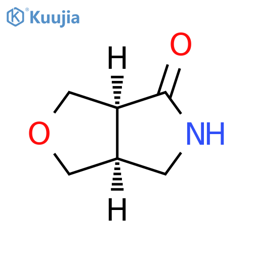 (3aS,6aS)-1,3,3a,5,6,6a-hexahydrofuro[3,4-c]pyrrol-4-one structure