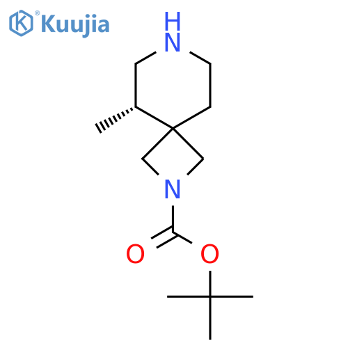 tert-Butyl (S)-5-methyl-2,7-diazaspiro[3.5]nonane-2-carboxylate structure