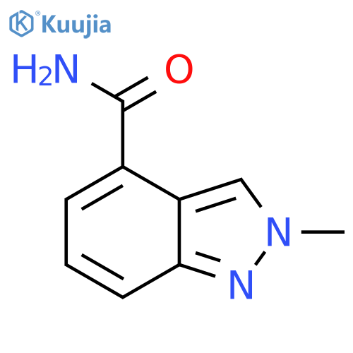 2-methylindazole-4-carboxamide structure