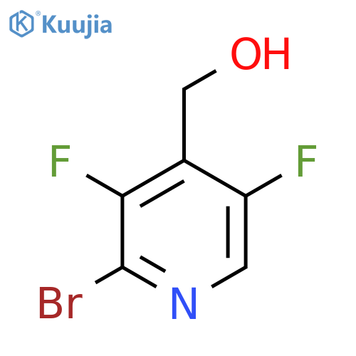 (2-bromo-3,5-difluoro-4-pyridyl)methanol structure