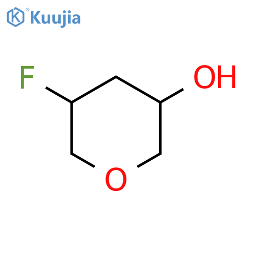5-fluorooxan-3-ol structure