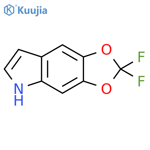 2,2-difluoro-5H-[1,3]dioxolo[4,5-f]indole structure