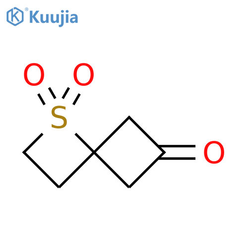 1,1-dioxo-1λ?-thiaspiro[3.3]heptan-6-one structure