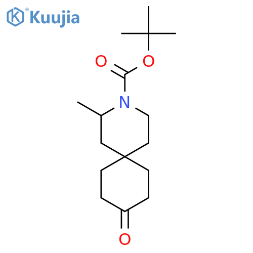3-Boc-2-methyl-3-azaspiro[5.5]undecan-9-one structure