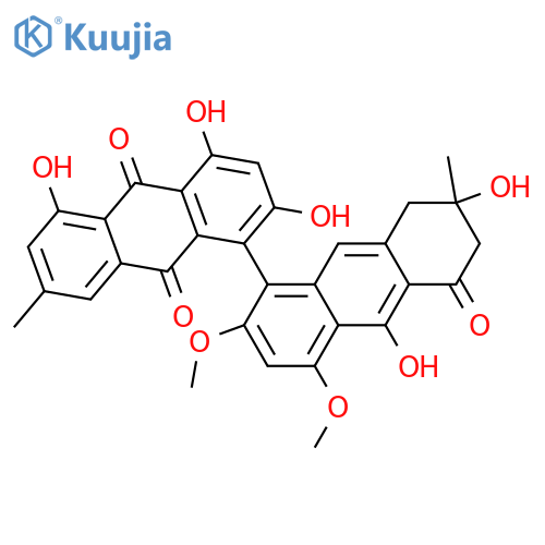 Anhydropseudophlegmacin 9,10-quinone structure