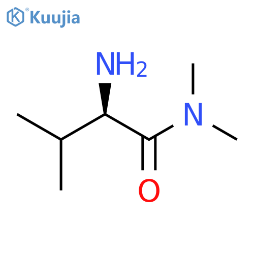 Butanamide, 2-amino-N,N,3-trimethyl-, (2R)- (9CI) structure