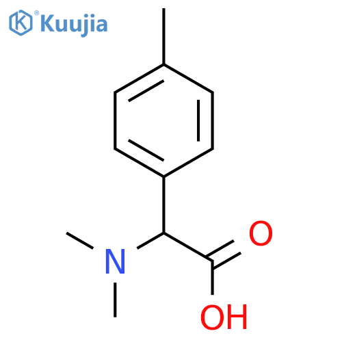 2-(Dimethylamino)-2-(p-tolyl)acetic acid structure
