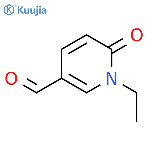 3-Pyridinecarboxaldehyde, 1-ethyl-1,6-dihydro-6-oxo- (9CI) structure