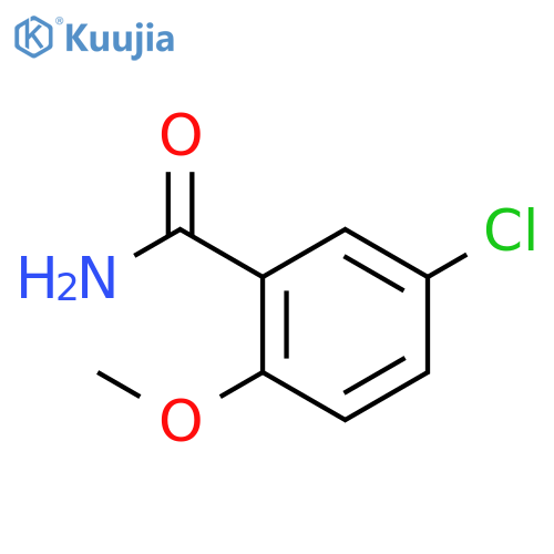 5-chloro-2-methoxybenzamide structure