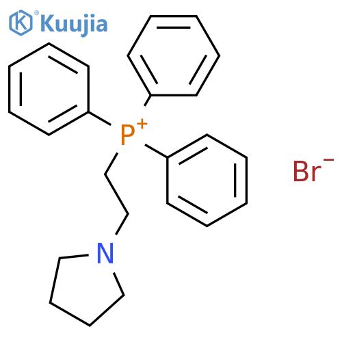 (2-Pyrrolidinylethyl)triphenylphosphonium Bromide structure