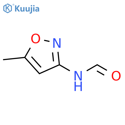N-(5-methyl-1,2-oxazol-3-yl)formamide structure