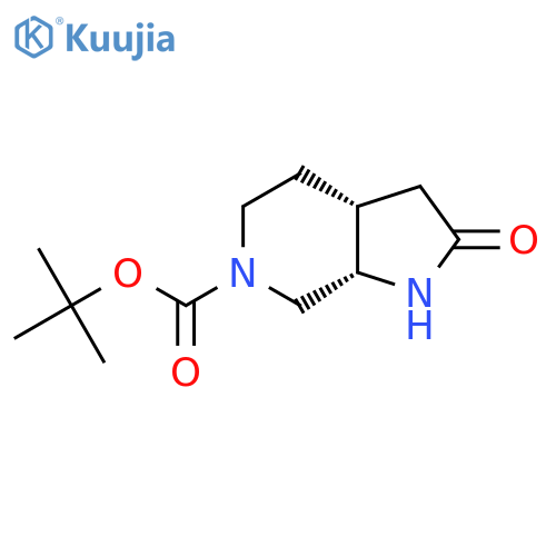 rac-tert-butyl (3aR,7aS)-2-oxo-octahydro-1H-pyrrolo2,3-cpyridine-6-carboxylate, cis structure