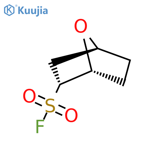 rac-(1R,2R,4S)-7-oxabicyclo2.2.1heptane-2-sulfonyl fluoride structure