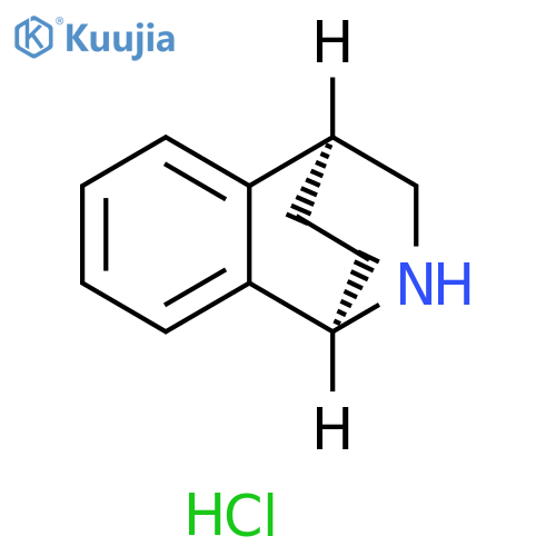 1,4-Ethanoisoquinoline, 1,2,3,4-tetrahydro-, hydrochloride (1:1), (1R,4S)-rel- structure