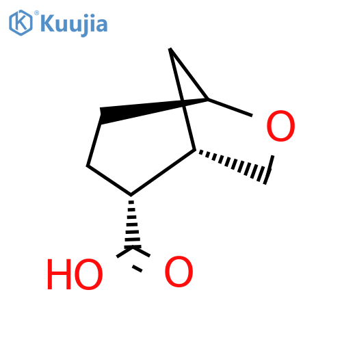 rac-(1R,2S,5R)-6-oxabicyclo3.2.1octane-2-carboxylic acid structure