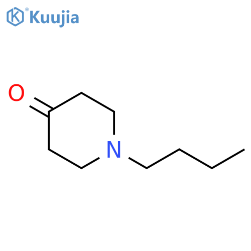 1-Butyltetrahydro-4(1H)-pyridinone structure