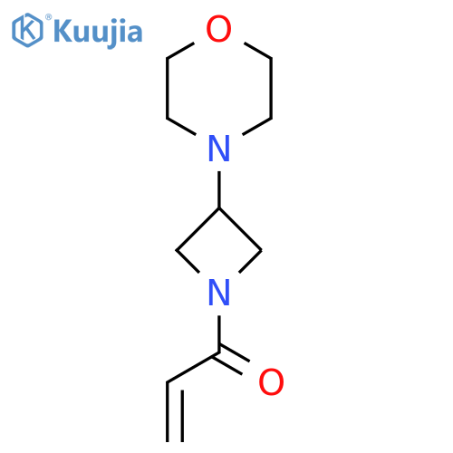 1-3-(morpholin-4-yl)azetidin-1-ylprop-2-en-1-one structure