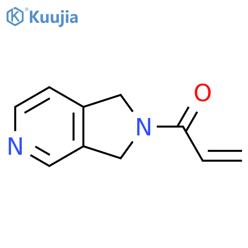 1-{1H,2H,3H-pyrrolo3,4-cpyridin-2-yl}prop-2-en-1-one structure