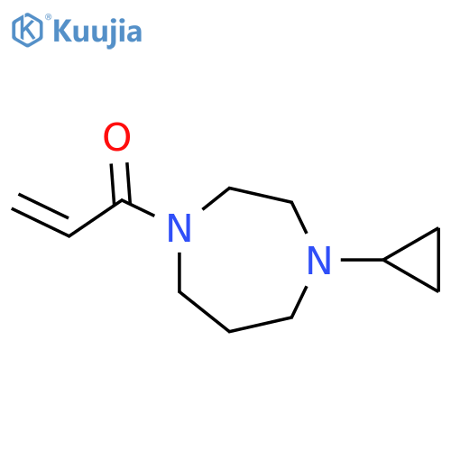 1-(4-Cyclopropyl-1,4-diazepan-1-yl)prop-2-en-1-one structure