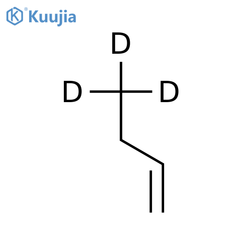 1-Butene-4,4,4-d3(6CI,8CI,9CI) structure