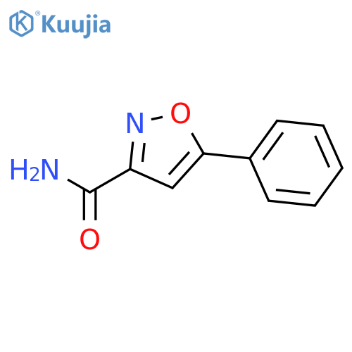 5-Phenylisoxazole-3-carboxamide structure